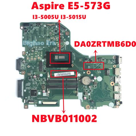 NBGFT1100B NB GFT11 00B Mainboard For Acer ASPIRE ES1 533 Laptop