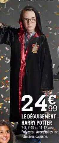 Promo Déguisement Harry Potter chez Centrakor iCatalogue fr