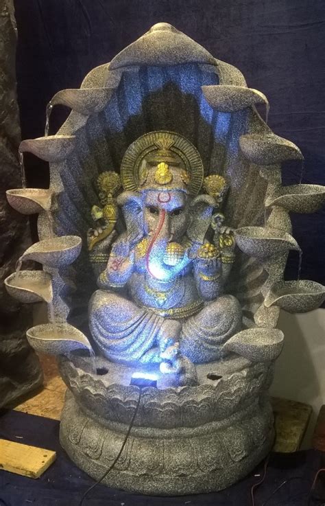 Frp Lord Ganesha Water Fountain Waterfall At Rs 12000 In Mumbai Id