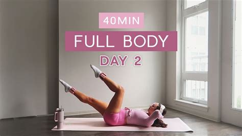 Day Month Pilates Plan Min Hourglass Full Body Pilates