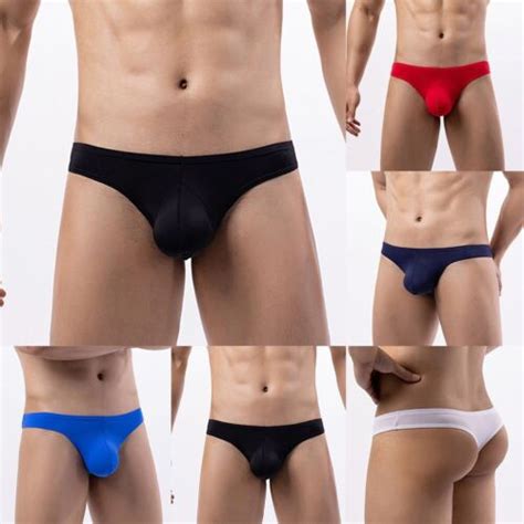 Stilvolle Herren Tasche Gstring Tangas Netz Schwimmen Low Rise Bikini