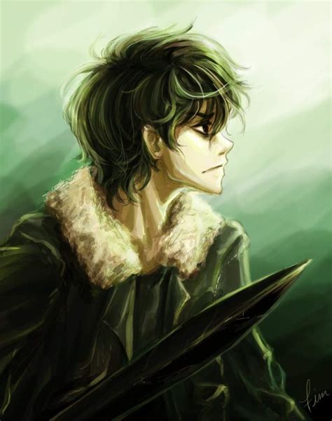 Percy Jackson Nico Di Angelo Anime