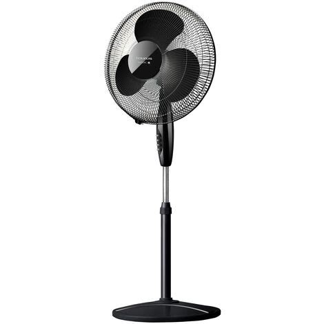 Ventilatore A Piedistallo Nero Da Cm W Greco Cr Elegance