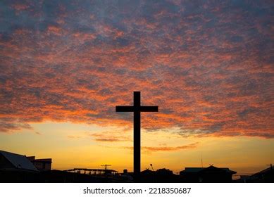 Horizontal Crucifix Sunset Images Stock Photos Vectors