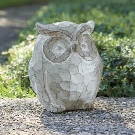 Edwin Owl Garden Decor | Grandin Road