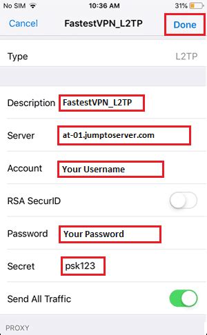 How To Set Up L Tp Vpn On Iphone And Ipad Fastestvpn Support