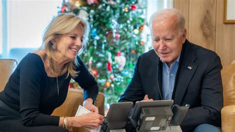 President Biden First Lady Call Military Units To Extend Christmas