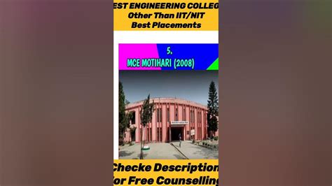 Best Engineering College Other Than Iitnittop 10 Engineering Colleges