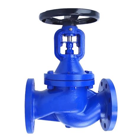 DIN Standard Bellows Seal PTFE Lined DN150 Pn40 Cast Iron Globe Valve