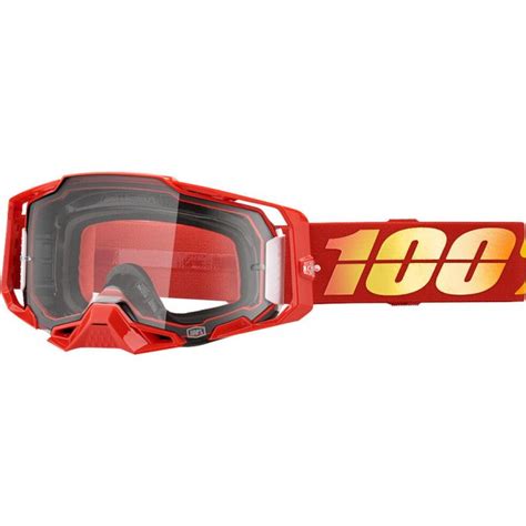 100 Percent Armega Goggles Clear Lens Fortnine Canada