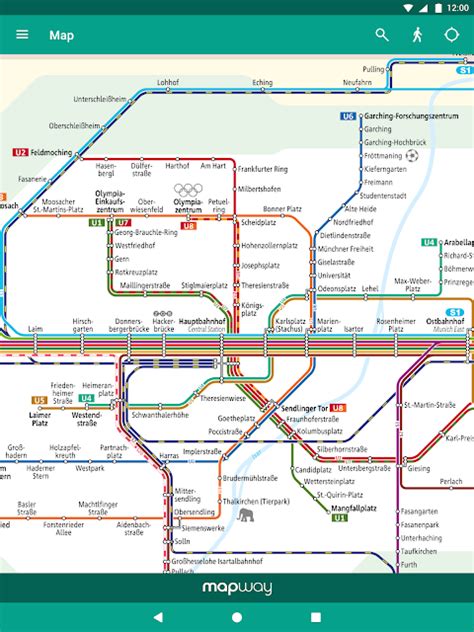 Munich Metro - MVG map and route planner APK for Android - Download