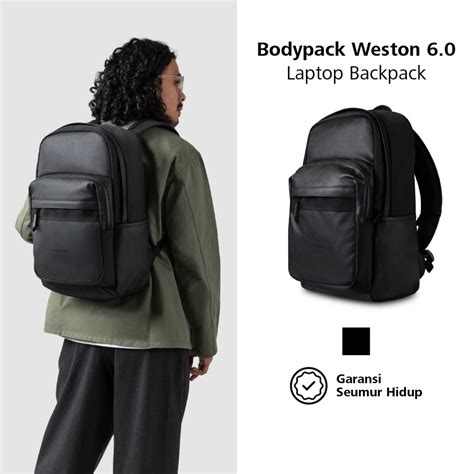 jual bodypack weston  laptop backpack   tas ransel kerja