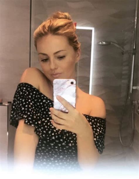 Strictly Come Dancing Ola Jordan Sizzles In Dress Held Up By Luck