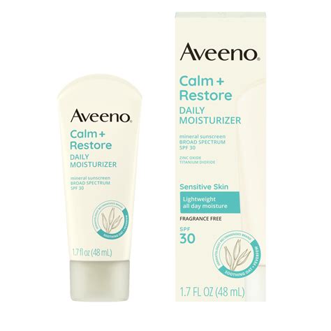 Calm Restore® Daily Moisturizer Mineral Sunscreen Aveeno®