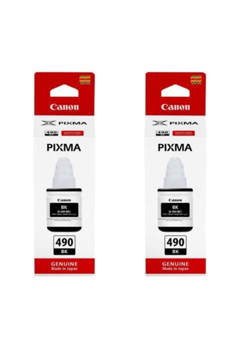 Canon GI 490 Siyah Orjinal Mürekkep Kartuş İkili Paket G1416 Fiyatları