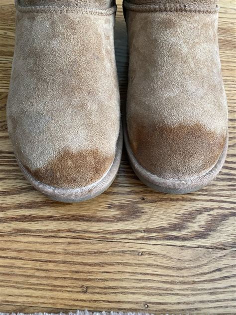 how to fix water stained uggs