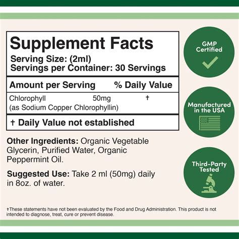 double wood liquid chlorophyll
