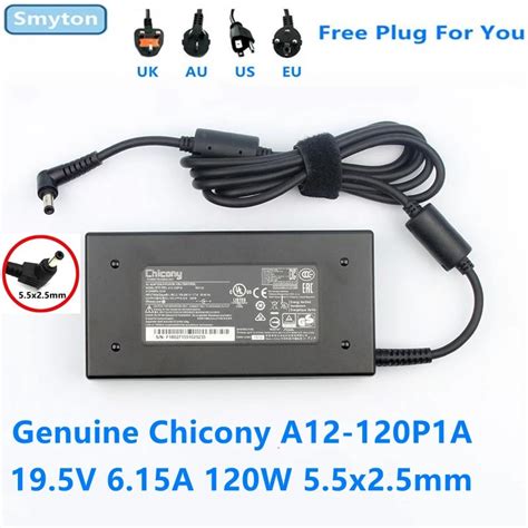 Genuine Chicony A12 120p1a 120w 19 5v 6 15a A17 120p1a Ac Adapter For