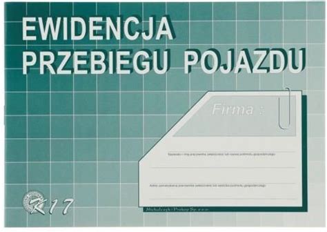 Michalczyk I Prokop Ewidencja Przebiegu Pojazdu Bez Koszt W A K