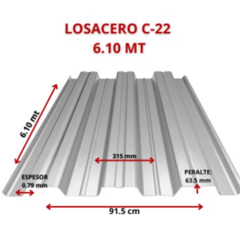 LOSACERO C 22 6 10 MT Macro Aceros