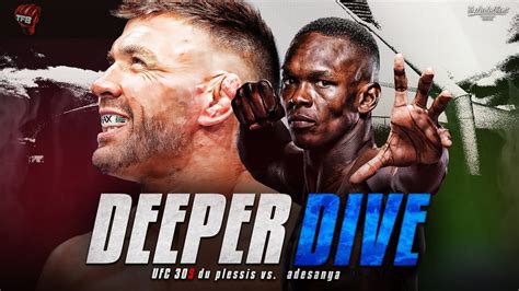 UFC 305 Du Plessis Vs Adesanya A DEEPER DIVE YouTube