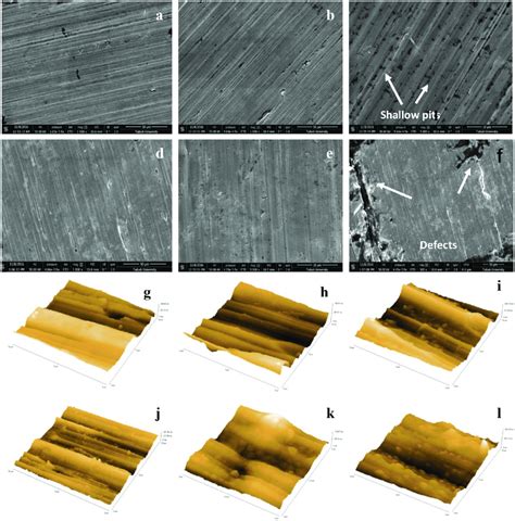 The Sem Micrograph At Critical Immersion Time And The Afm Images A