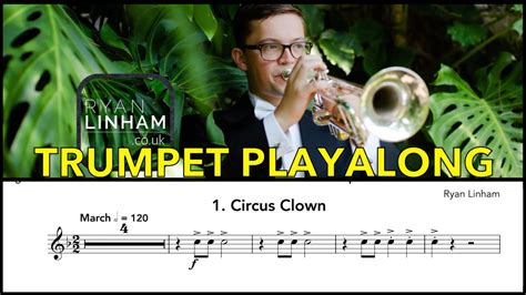 Trumpet Playalong 1 Circus Clown 14 Character Pieces For Solo