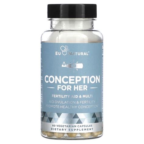 Eu Natural Conception For Her Fertility Aid And Multi 60 Vegetarian