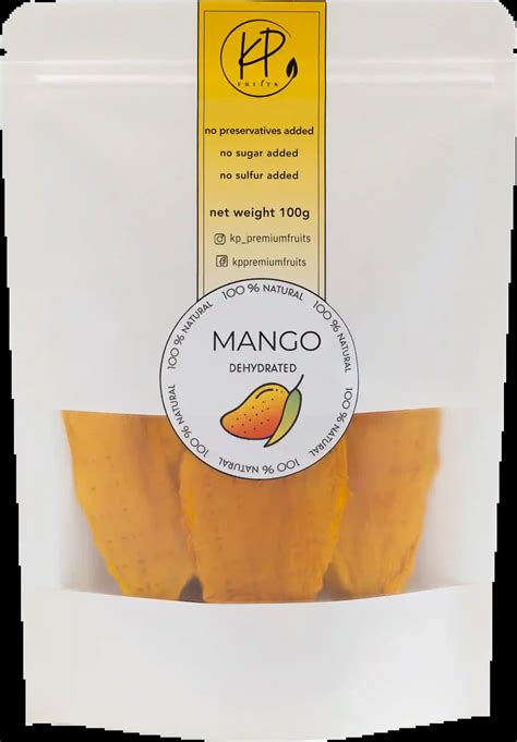 Dried Mango No Sugar Added No Preservatives 100 Healthy Snacks