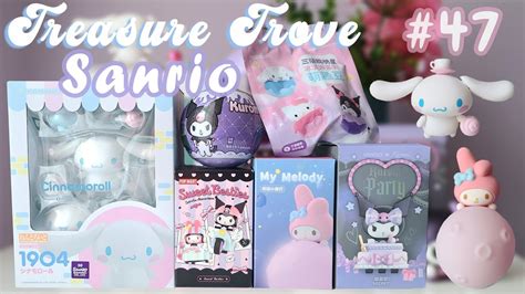 Treasure Trove 47 Sanrio Character Blind Box Unboxing Popmart More