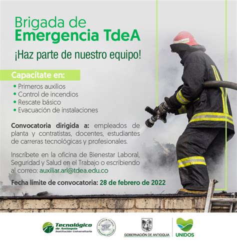 Convocatoria Brigadas De Emergencia