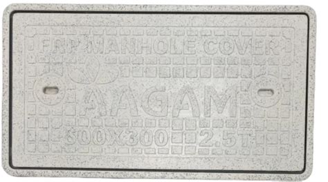 Aagam Frp Manhole Rectangular Cover For Construction At Rs In