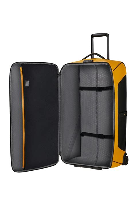 Ecodiver Duffle Wheels Cm Yellow Koffershop