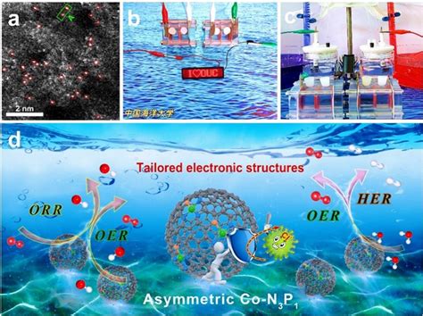 中国海洋大学在单原子催化电解海水制氢领域取得新突破