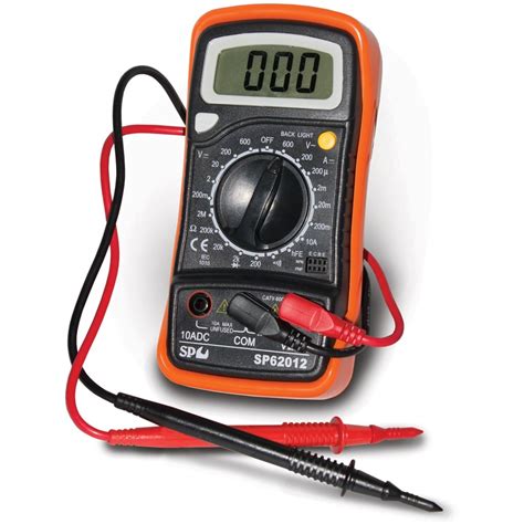 SP Tools SP62012 Electrical Digital Multimeter Digital Multimeters