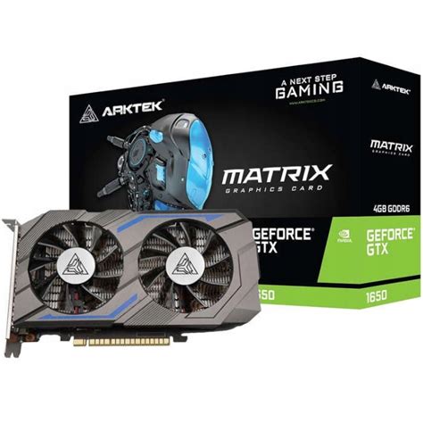 Karta Graficzna Gamingowa Arktek Matrix GeForce GTX1650 4GB GDDR6