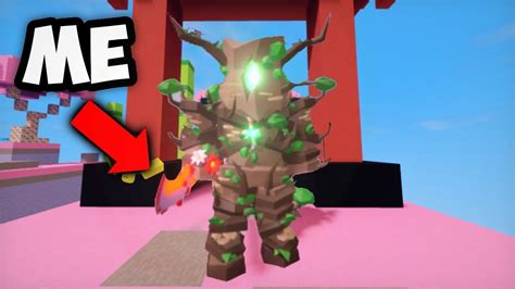 I Became THE MOST OP ELDER TREE In Roblox Bedwars YouTube