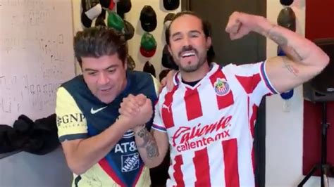 Chivas vs América Burro Van Rankin y José Ron pactaron apuesta para el