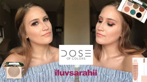 Iluvsarahii X Dose Of Colors Tutorial Youtube