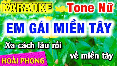 Karaoke Em G I Mi N T Y Tone N Nh C S Ng M I Nh T Ho I Phong Organ