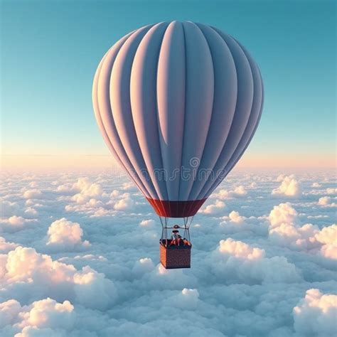 Up Up And Away Hot Air Balloon Adventure Stock Illustration Illustration Of Gently