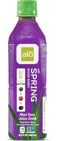 ALO Original flavors with delicious aloe pulp in the bottle