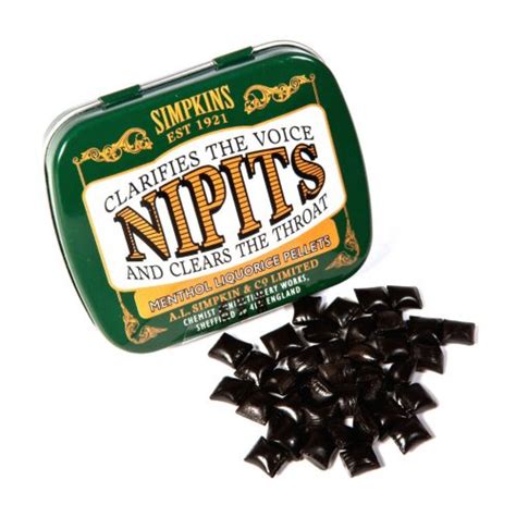 Nipits Original Liquorice Pellets Traditional Sweets