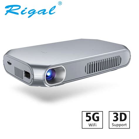 Rigal Rd Mini Dlp Projector Android Wifi Bluetooth Led Proyector