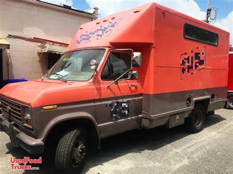 Ford E 350 Food Truck Low Mileage Mobile Kitchen