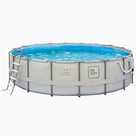 PRO Series 15-ft x 15-ft x 48-in Round Above-Ground Pool at Lowes.com