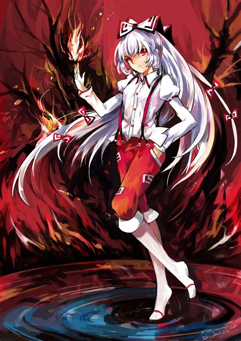 Fujiwara No Mokou Touhou Image By Shuhao Qian 482044 Zerochan