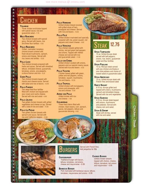 Menu At Los Nortenos Restaurant Collinsville