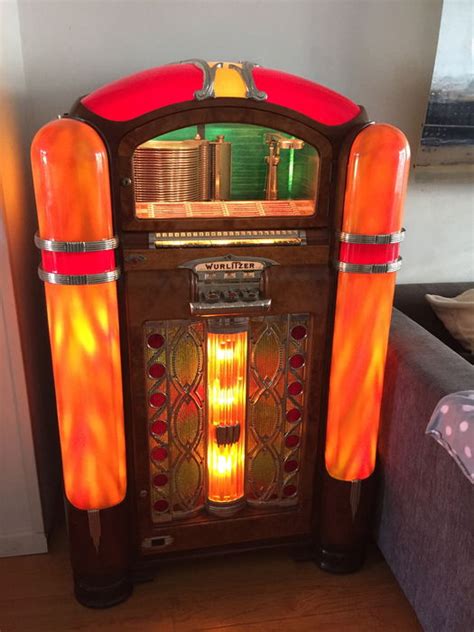 Wurlitzer Model 800 Jukebox From 1941 Beautifully Restored Catawiki