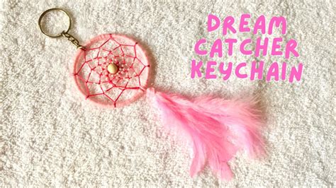 How To Make Mini Dream Catcher Dream Catcher Keychain With Beads